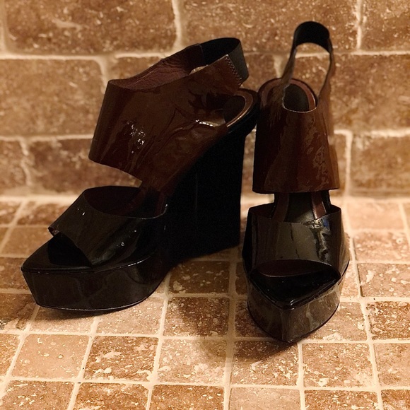 Marni Vintage 2 Toned wedges - Picture 4 of 11